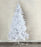 Baner Garden 7’ Classic Premium Artificial Christmas Tree with stand and Christmas Clear String Lights, Crystal White Flocked Snow (CT76-7-CL100-1)-Long Mountains