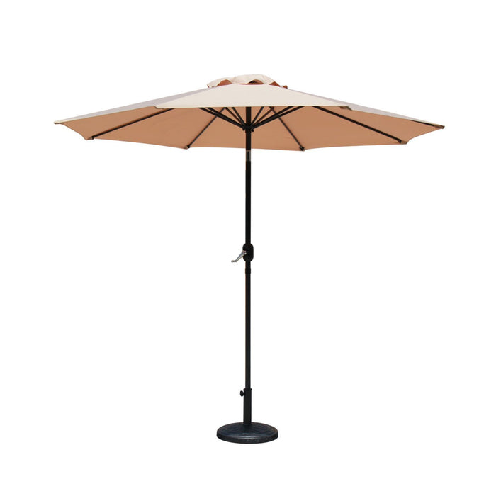 Baner Garden 9' Offset Hanging Patio Adjustable Market Umbrella Freest —  Long Mountains