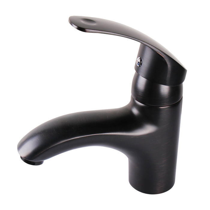Baner Garden CHF-1B Single Handle Pull-Down Oiled Rubbed Bronze Lavatory/Bathroom/Kitchen Faucet with Brass Body and Ceramic Cartridge-Long Mountains