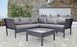 Baner Garden K15 4 Piece Outdoor Furniture Complete Patio Cushion Wicker Rattan Garden Set, Full, Black-Long Mountains