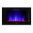 Caesar Luxury Linear Wall Mount Recess Freestanding Multicolor Flame Electric Fireplace, 30-Inch-Long Mountains