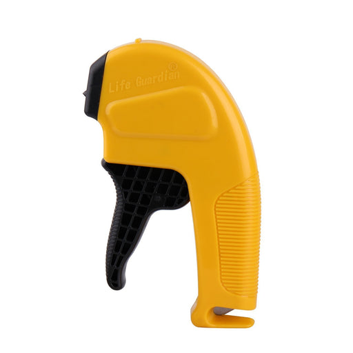 Caesar Safe MB-Y MB Emergency 2-in-1 Escape Tool, Yellow (Auto Car Window Glass Hammer Breaker and Seat Belt Cutter)-Long Mountains