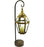 Magari Furniture Lantern Candleholder, Rustic Gold-Long Mountains