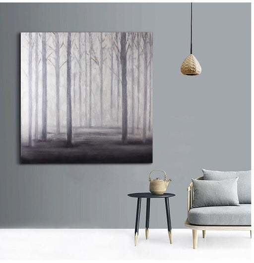 Magari Wall Décor E1504 The Inner Life of Trees Oil Painting-Long Mountains
